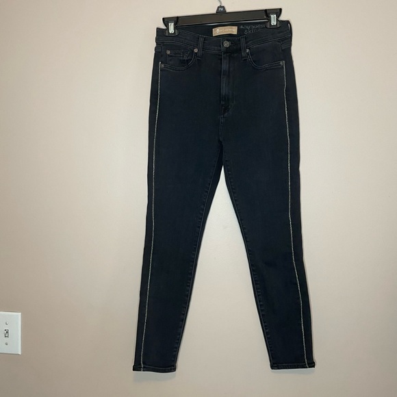 7 for all mankind luxe vintage ‘The high waist ankle skinny’ jeans - Picture 2 of 9